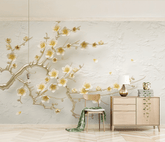 3D Tree Flowers Wallpaper Murals - Transform Your Walls