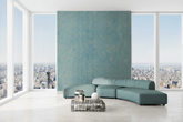 Abstract Shades of Blue Wallpaper Mural