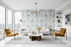 Abstract Sponge Pattern Wallpaper Mural