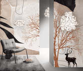 Abstract Tree Wallpaper Murals - Transform Your Space