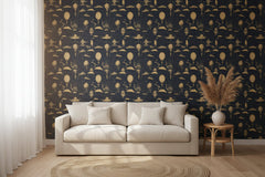 Air Balloons Pattern Wallpaper Mural for kids Room