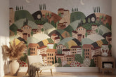 Alpine Village Wallpaper Mural: Transform Your Space!