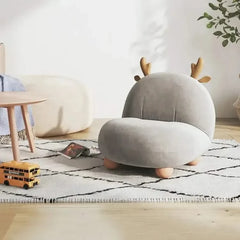 Antler Hug Kids Sofa – Deer-Inspired Comfort for Little Dreamers