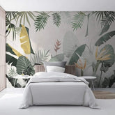 Banana Leaves Tropical Wallpaper Mural