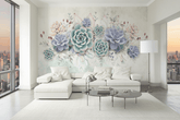 Beautiful Flowers Wallpaper Mural