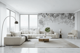 Blossom Greens Wallpaper Mural
