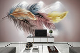 Bright Leaf Wallpaper Murals - Transform Your Space