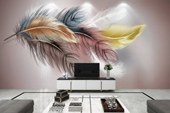 Bright Leaf Wallpaper Murals - Transform Your Space