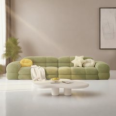 Bubble Puff Italian Sofa – 1, 2 & 3 Seater, High-Density Foam, Modern Lounge