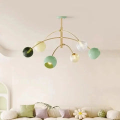Classy Pendants Living Room Chandelier – Alloy, Dimmable, Remote & Touch, 15–30m², 3-Year Warranty