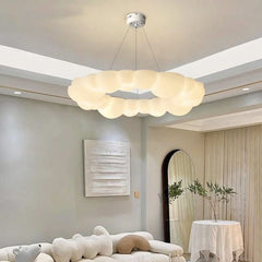 Cloud Chandelier – Whimsical LED in 3 Sizes, 3 Colours, Remote Control