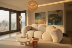 Cloud-Shaped Designer Sofa – 200 & 300cm, Ultra-Plush, Modern Luxury Seating