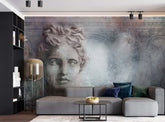 Clouds Face Wallpaper Mural: Transform Any Space