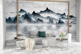 Cloudy Morning Wallpaper Mural