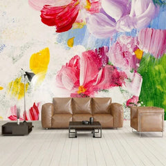 Colourful Flowers Wallpaper - Vibrant Floral Prints