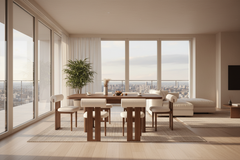 Comedor Classic Dining Table Set – Wooden Modern Dining Room Furniture