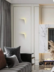 Creative Minimalistic Edge Wall Light - Pack of 2