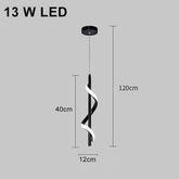 Creative Modern LED Pendant Lamp – PVC Cord Pendant for Dining Room, Kitchen & Bedroom