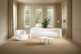 Curve Velvet Sofa – Armchair, 2, 3 & 4 Seater, Soft Velvet, Curved Silhouette
