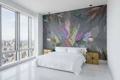 Deep Forest Wallpaper Mural - High-Quality Nature Wall Art