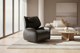 Designer Leather Recliner Chair – Genuine Leather, Ergonomic Comfort and Smooth Recline