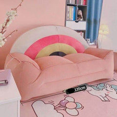 Designer Rainbow Bean Bag Recliner Chair Sofa | Bean Bag Sofa Bed
