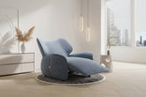 Designer Recliner Chair – Swivel, Rock & Recline, 5 Colours, 98cm Height