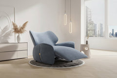 Designer Recliner Chair – Swivel, Rock & Recline, 5 Colours, 98cm Height
