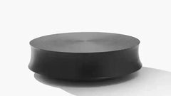 Designer Electroplated Resin Coffee Table – Modern Luxury Metallic Finish