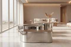 Designer Tea Table – 3 Sizes, Elegant Coffee Table for Living Rooms
