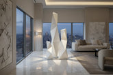 Diamond Floor Lamp – Geometric Sculptural Light