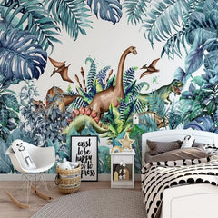 Dinosaur Theme Wallpaper - Perfect for Kids' Bedrooms