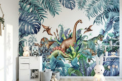 Dinosaur Theme Wallpaper - Perfect for Kids' Bedrooms