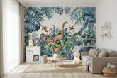 Dinosaur Adventure Nursery Wallpaper Mural