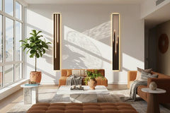 Abstract LED Panel Wall Lamp – Modern Porch & Interior Light Fixture