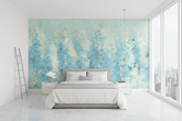 Colourful Tree Painting Wallpaper Mural