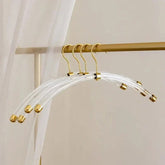 Acrylic Hanger with Brass Hook – Retro Style