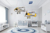 Airplane LED Pendant Light for Kids Nursery