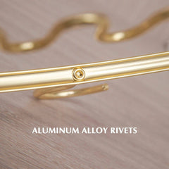 Aluminum Alloy Wave Shaped 5pcs Clothes Hanger