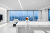 Astronaut Direct from Space in Kitchen Statue