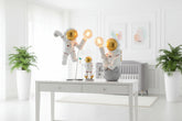 Astronaut Model Night Light Resin Bedside Table Lamp