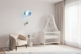 Astronaut on Moon Wall Lamp - Kids Room Lighting