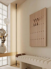 Beech Wood Piano Wall Hanging Coats Organiser