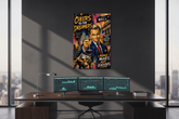 Cheers To The Dreamers Wall Street Millionaire Canvas Wall Art