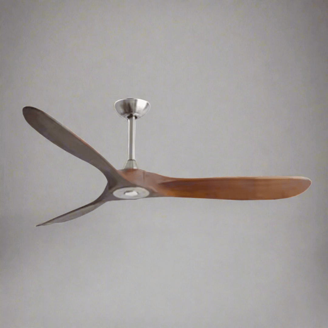 Antique Wooden Blades Large Fan Remote Controlled (2024 Edition)