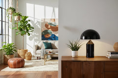 Atollo Mushroom Table Lamp – Italian Designer Bedside Light