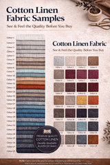 Cotton Linen Fabric Samples