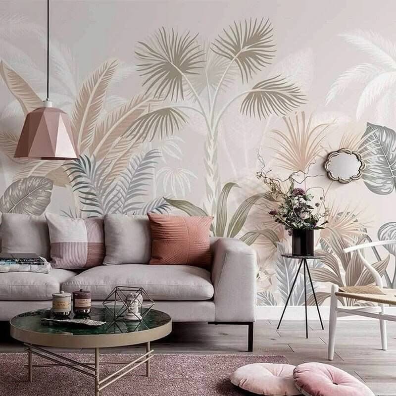 3D Plants Design - Tropical Wallpaper Murals