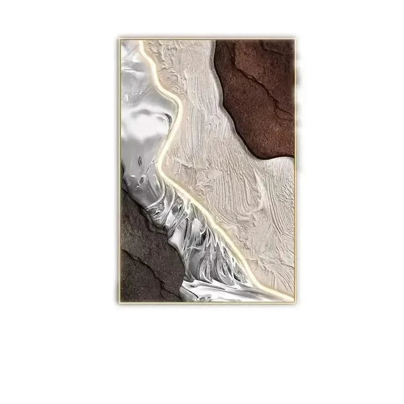 Abstract River LED Wall Lamp – Modern Art Light Fixture