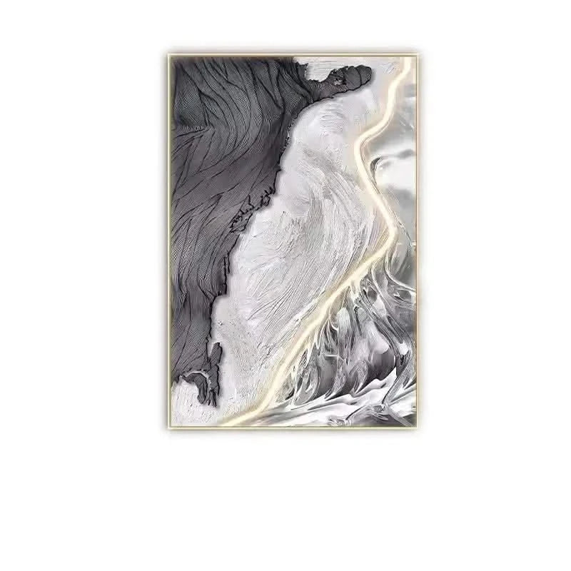 Abstract River LED Wall Lamp – Modern Art Light Fixture